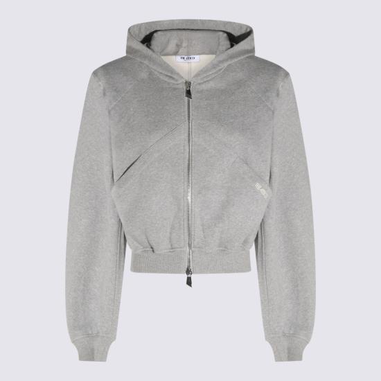 26FW 디 아티코 후드 티셔츠 261WCF00026 JJF003AA183 MELANGE GREY
