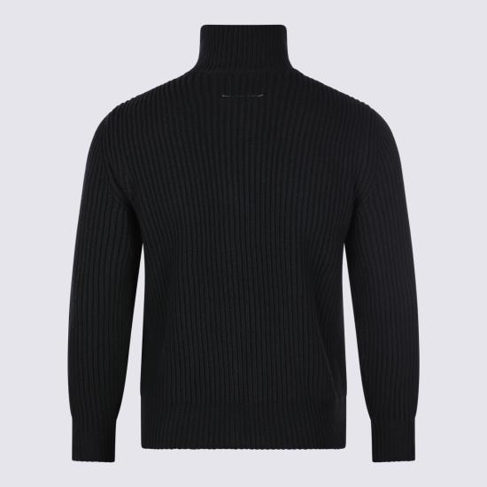 26FW MM6 메종마르지엘라 스웨터 SH0AM0095 M13286900 Black - MM6 MAISON MARGIELA