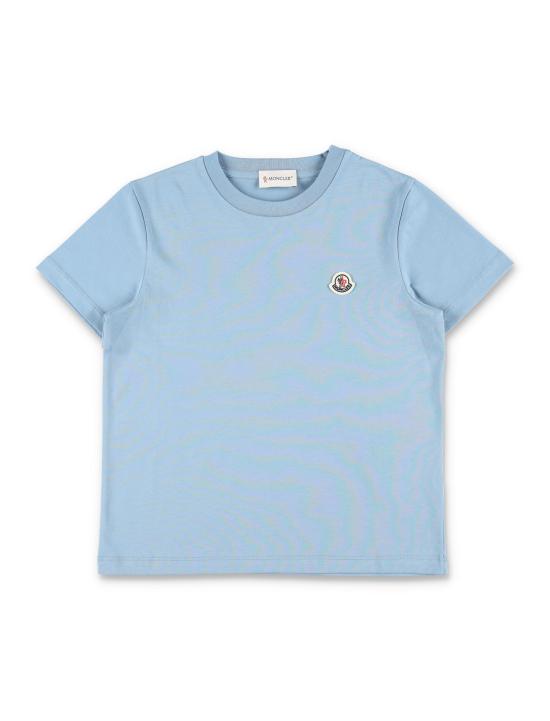 26FW [키즈] 몽클레어 티셔츠 8C0001389AT9 3P9 Rosso - MONCLER