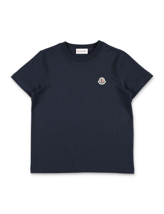 26FW [키즈] 몽클레어 티셔츠 8C0001389AT9 3P1 Rosso - MONCLER