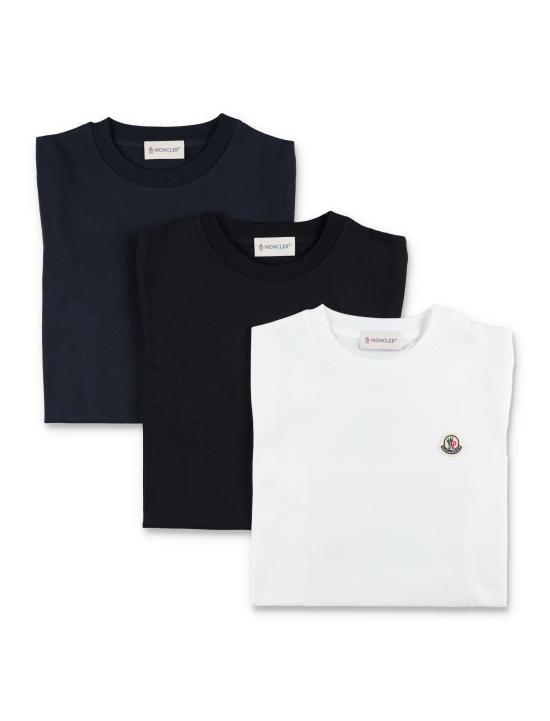 26FW [키즈] 몽클레어 티셔츠 8C0001389AT9 3P1 Rosso