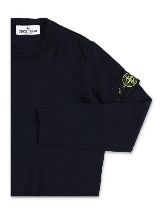 26FW [키즈] 스톤 아일랜드 트레이닝 상의 5100009S0C04 V0020 Blu - STONE ISLAND