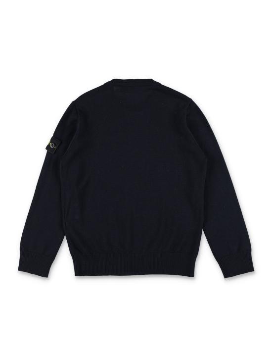 26FW [키즈] 스톤 아일랜드 트레이닝 상의 5100009S0C04 V0020 Blu - STONE ISLAND