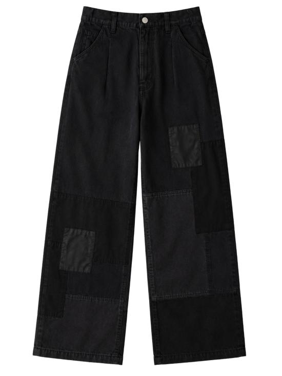 26SS 꼼데가르송 스트레이트 팬츠 HQP024051 BLACK