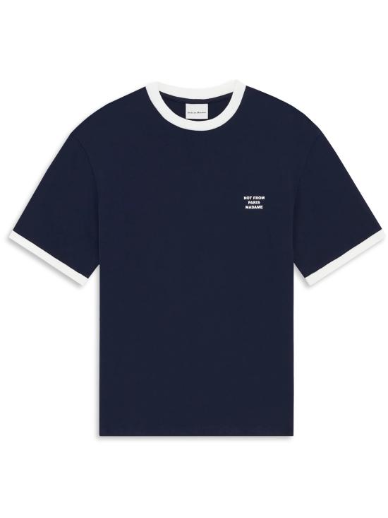 26FW 드롤드무슈 반팔 티셔츠 PERMTS339CO311 NY Blu