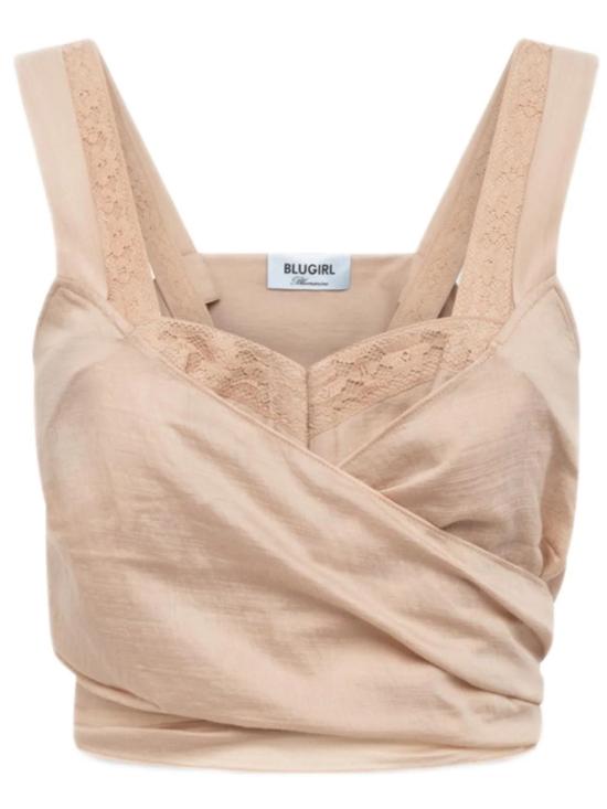26SS 블루걸 민소매 티셔츠 RA6064T486A 61212 BEIGE