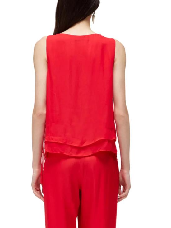 26SS 블루걸 블라우스 RA6063TS441 81663 RED - BLUGIRL