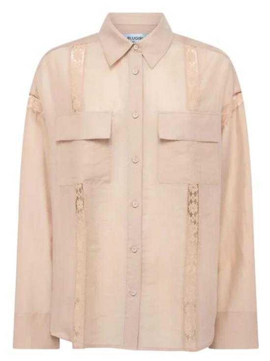 26SS 블루걸 블라우스 RA6062T486A 61212 BEIGE