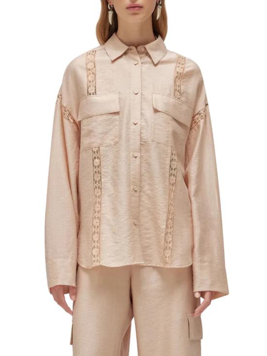 26SS 블루걸 블라우스 RA6062T486A 61212 BEIGE - BLUGIRL
