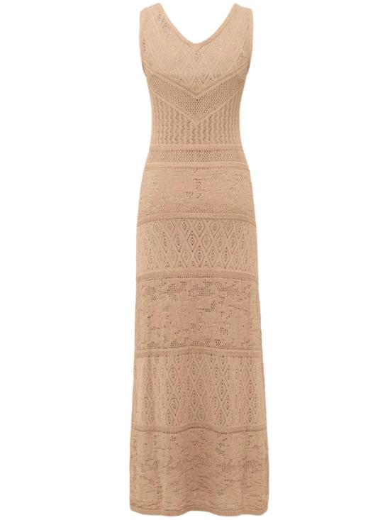 26SS 블루걸 롱 원피스 RA6083MA09S 61212 BEIGE - BLUGIRL