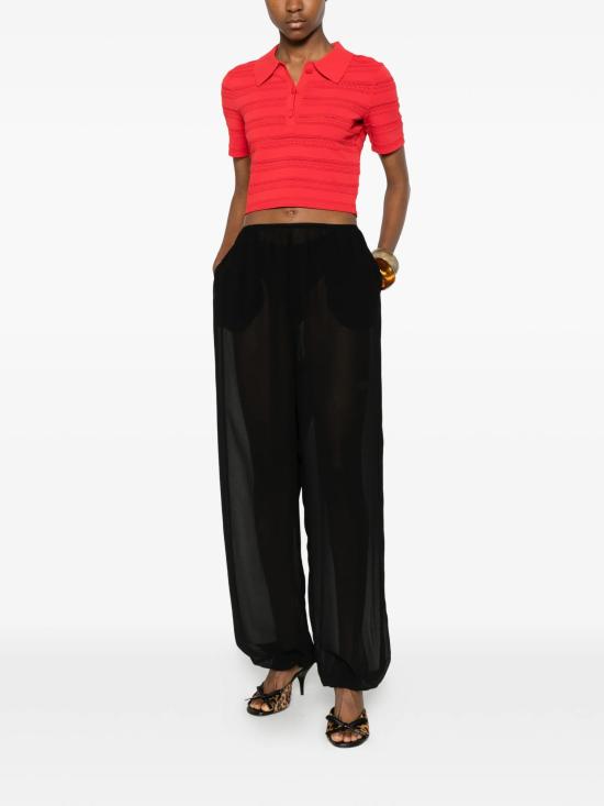 26SS 블루걸 폴로 티셔츠 RA6052MA89R 81663 RED - BLUGIRL