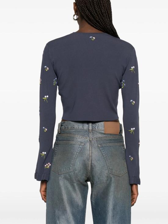 26SS 블루걸 긴팔 티셔츠 RA6119MS46M 93713 NAVY - BLUGIRL