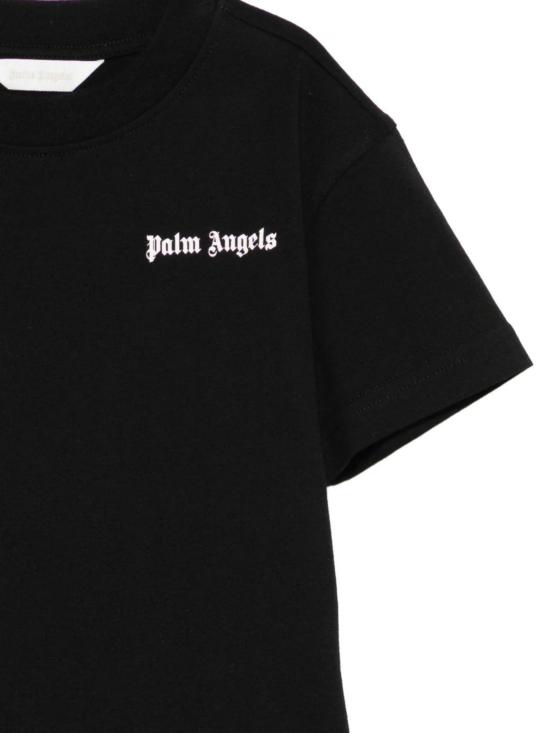 26SS [키즈] 팜앤젤스 티셔츠 PGAA002S26JER003 110 BLACK - PALM ANGELS
