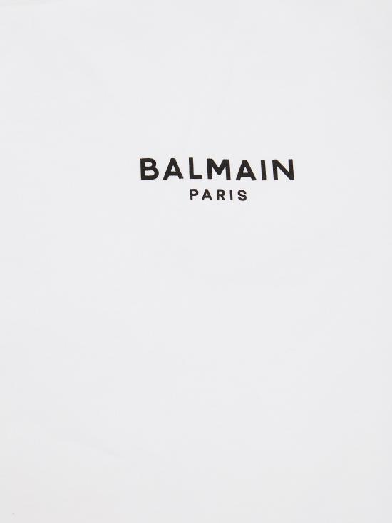 26FW [키즈] 발망 티셔츠 BY8C61Z3277 100NE Bianco - BALMAIN