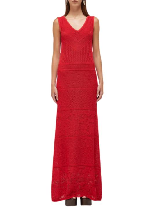 26SS 블루걸 롱 원피스 RA6083MA09S 81663 RED - BLUGIRL