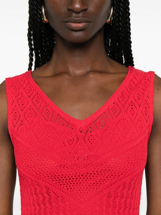 26SS 블루걸 롱 원피스 RA6083MA09S 81663 RED - BLUGIRL