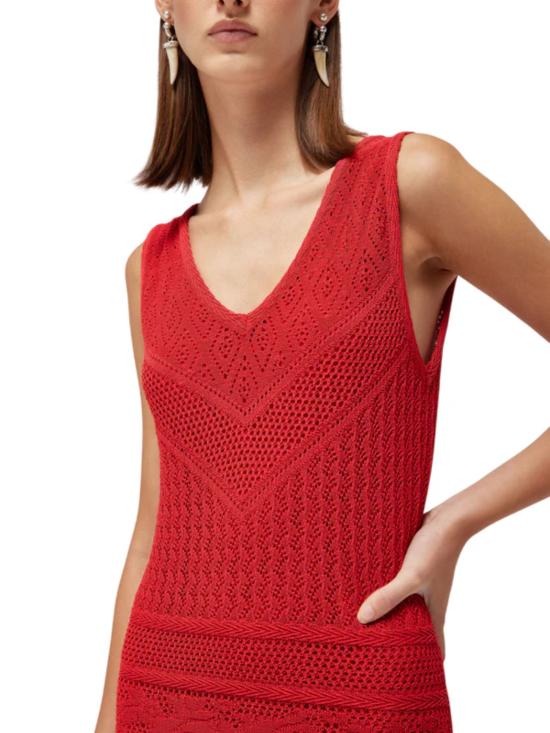 26SS 블루걸 롱 원피스 RA6083MA09S 81663 RED - BLUGIRL