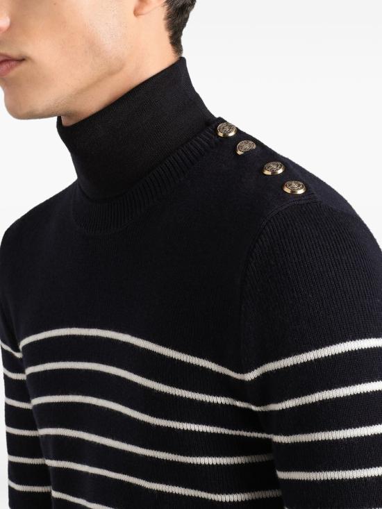 26FW 돌체앤가바나 스웨터 GXXCJT JDVIDB0789 Blu - DOLCE & GABBANA