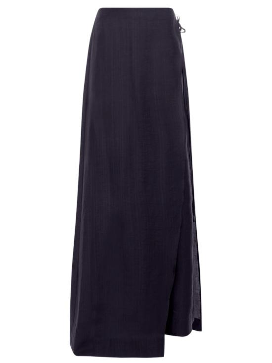 26SS 블루걸 롱 스커트 RA6098T486A 93713 NAVY