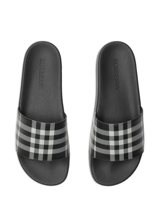 26FW 버버리 뮬/슬리퍼 8107514 C1343 Nero - BURBERRY