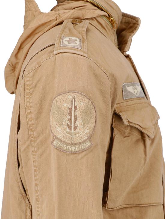 26FW 폴로 랄프로렌 로고 아이코닉 밀리터리 자켓 710961616 500 KHAKI WASH - POLO RALPH LAUREN