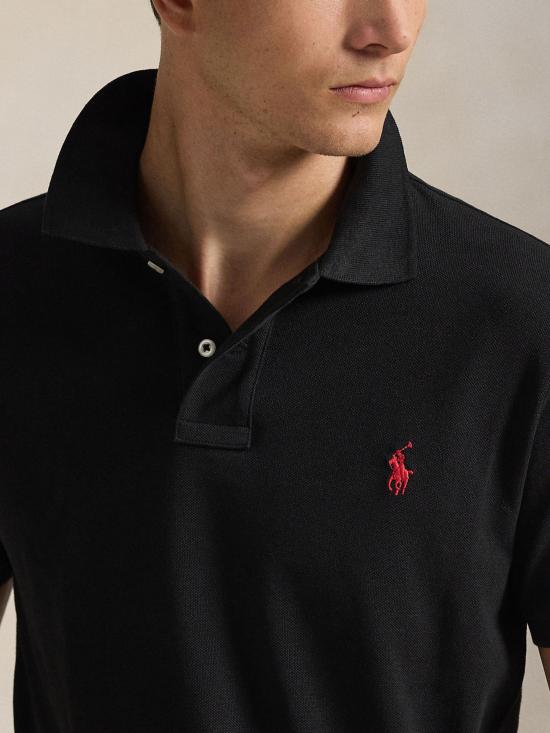 26SS 랄프 로렌 폴로 티셔츠 710795080 006 BLACK - RALPH LAUREN