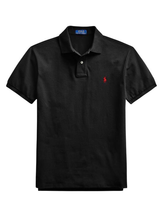 26SS 랄프 로렌 폴로 티셔츠 710795080 006 BLACK