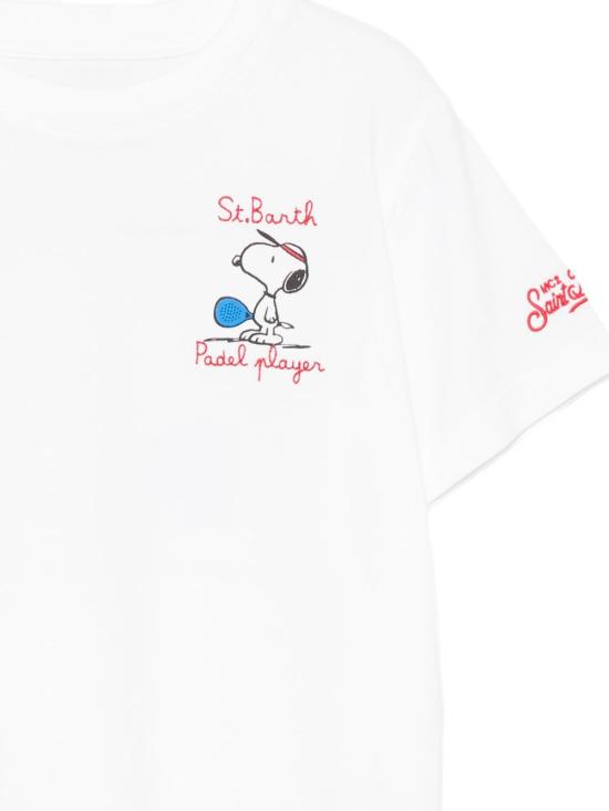 26SS [키즈] 세인트바쓰 티셔츠 PRL0001 02648L WHITE - MC2 SAINT BARTH