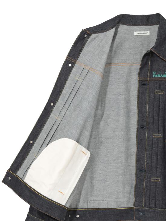 26SS 언더커버 긴팔 셔츠 UP1F4206 INDIGO DENIM BLUE - UNDERCOVER