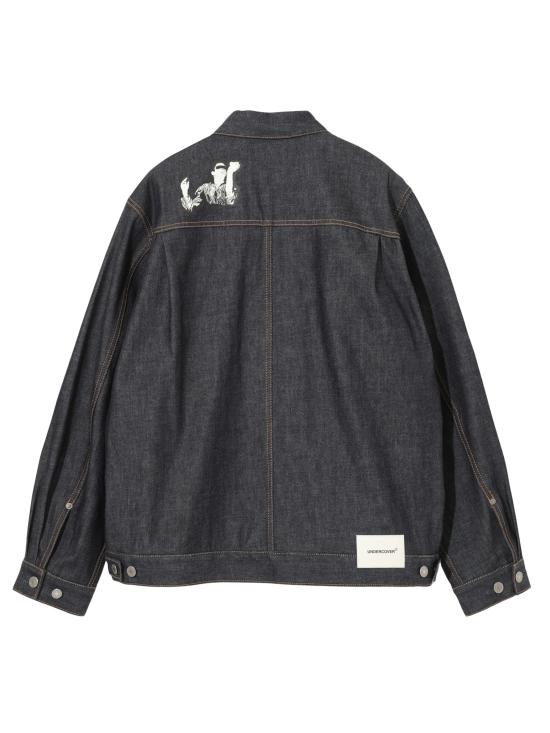 26SS 언더커버 긴팔 셔츠 UP1F4206 INDIGO DENIM BLUE - UNDERCOVER