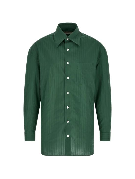26SS 나마체코 긴팔 셔츠 401PN14933903 DEEPFOREST GREEN