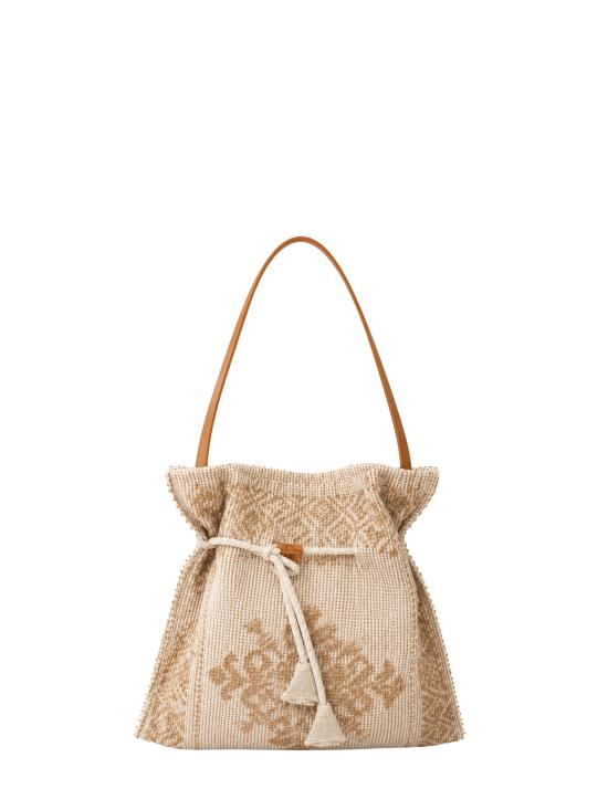26SS LeDaf 토트백 FZP26E07C 03CORDA BEIGE
