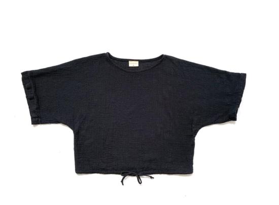  Curator SF 반팔 티셔츠 큐레이터 Sf 아야나 탑 블랙