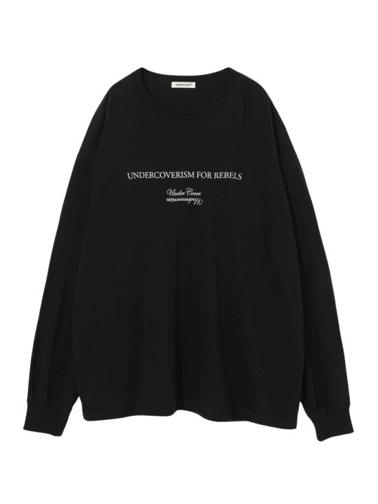26SS 언더커버 긴팔 티셔츠 UP1F4807 BLACK