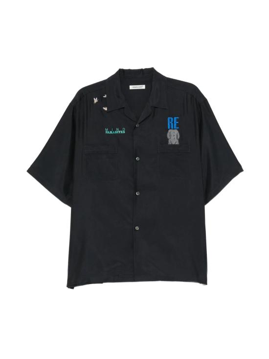 26SS 언더커버 반팔 셔츠 UP1F4410 BLACK