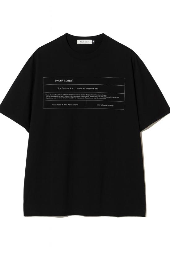 26SS 언더커버 반팔 티셔츠 UC1F3803 BLACK