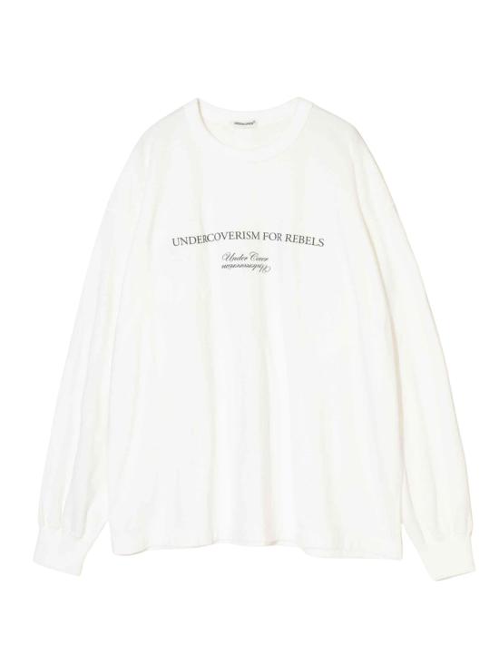 26SS 언더커버 긴팔 티셔츠 UP1F4807 OFFWHITE