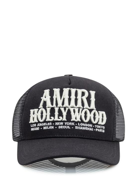 26SS 아미리 모자 AMSAHE1015 001 BLACK