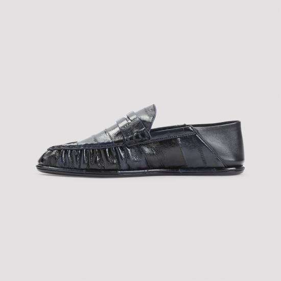 26FW 생로랑 로퍼 A00415 EABM0 4197 NAVY BLU - SAINT LAURENT