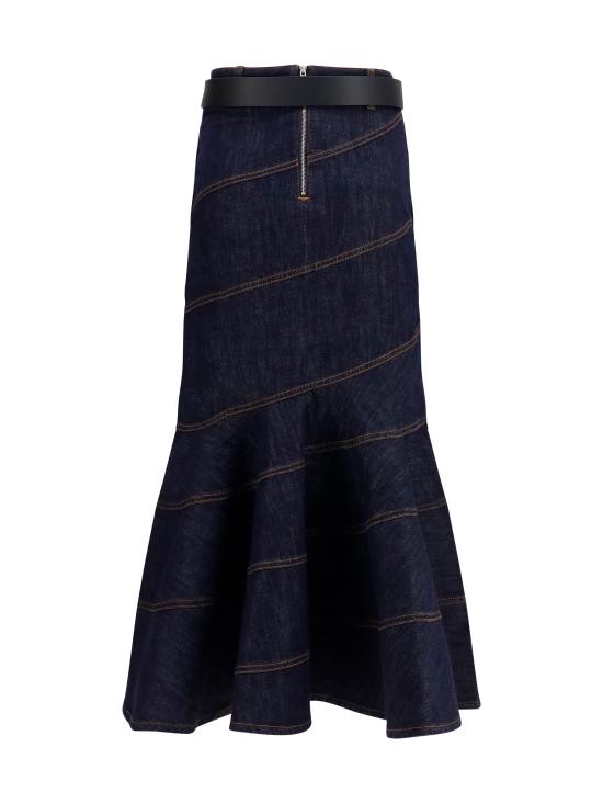 26FW 셀프 포트레이트 스커트 PF26810MSKBL BLUE - SELF PORTRAIT
