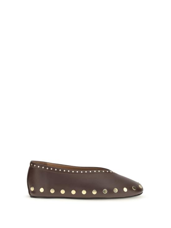 26FW 가니 플랫 슈즈 D1020015 979 BROWN