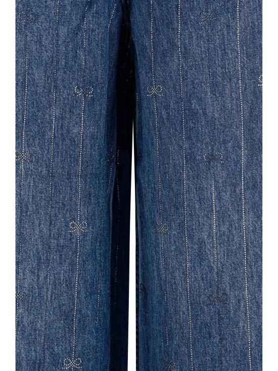 26FW 셀프 포트레이트 데님 팬츠 PF26826PABL BLUE - SELF PORTRAIT