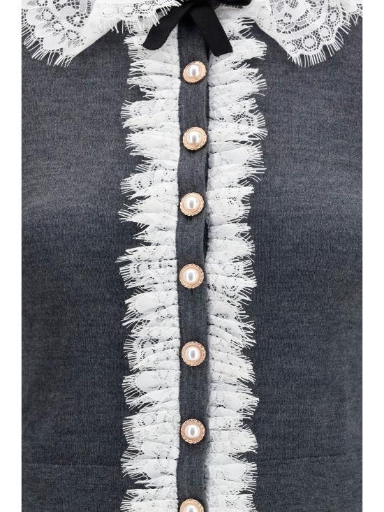 26FW 셀프 포트레이트 스웨터 PF26134CGR GREY - SELF PORTRAIT