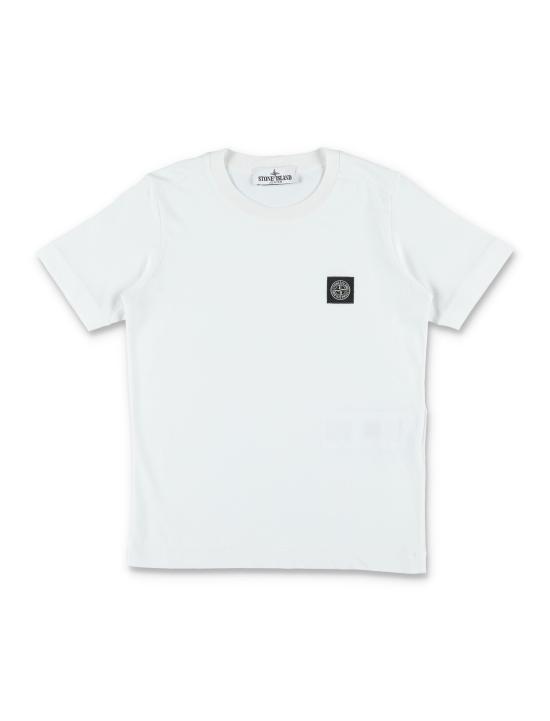 26FW [키즈] 스톤 아일랜드 티셔츠 2100003S0047 V0001 Bianco