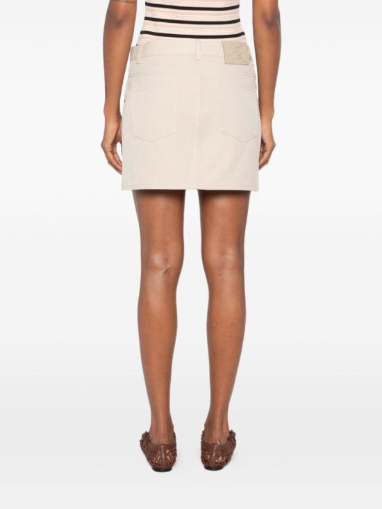 26FW 펜디 숏 스커트 FLQ611 AW8IF1WX0 Beige - FENDI
