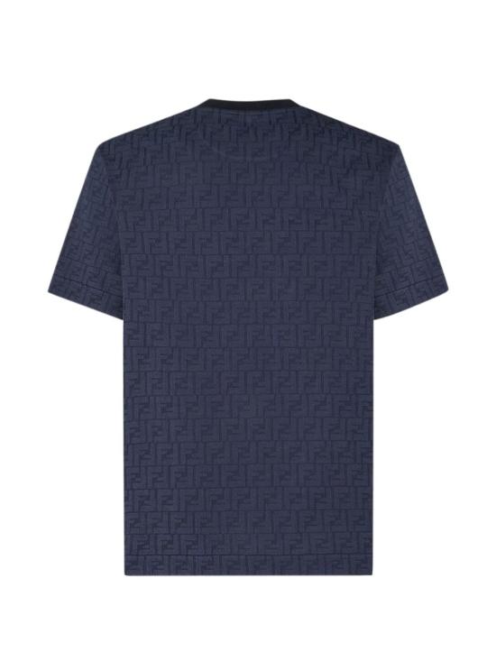26FW 펜디 반팔 티셔츠 FY0936 AUR1F0QA2 Blu - FENDI