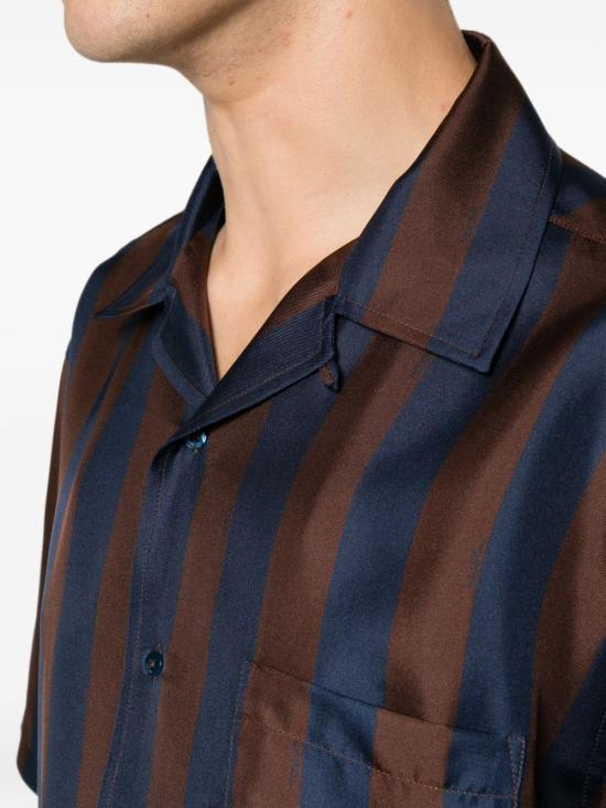 26FW 펜디 반팔 셔츠 FS1369 AU6ZF1WXN Blu - FENDI