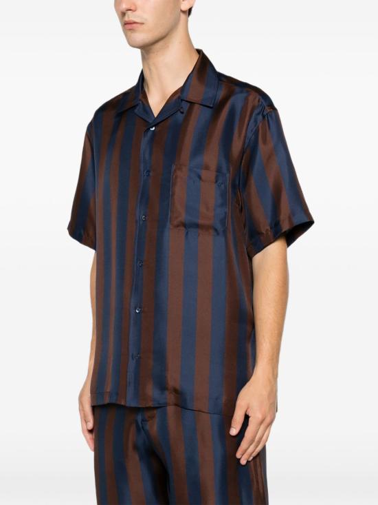 26FW 펜디 반팔 셔츠 FS1369 AU6ZF1WXN Blu - FENDI