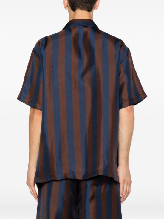 26FW 펜디 반팔 셔츠 FS1369 AU6ZF1WXN Blu - FENDI