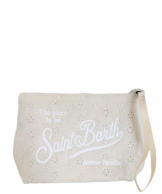 26SS 세인트바쓰 클러치/파우치 ALI0045 02536L COTTON MINI FLOWERS EMBRY 92 EMB - MC2 SAINT BARTH